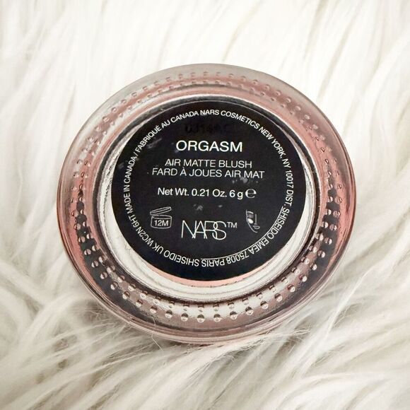 NARS | "Orgasm" Pink Air Matte Blush Cheek Peachy Pink Shimmer | 0.21 Oz (6 g) - Picture 3 of 5